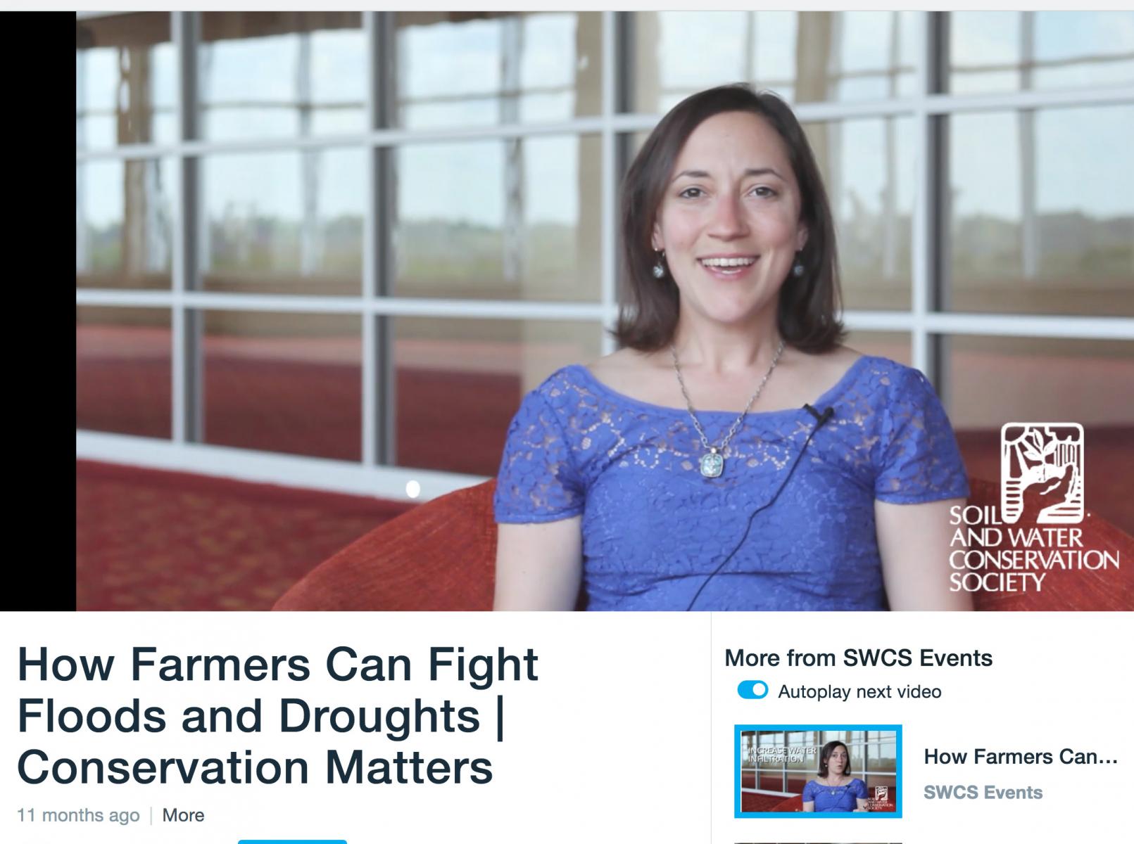 Soil and Water Conservation Society “Conservation Matters”