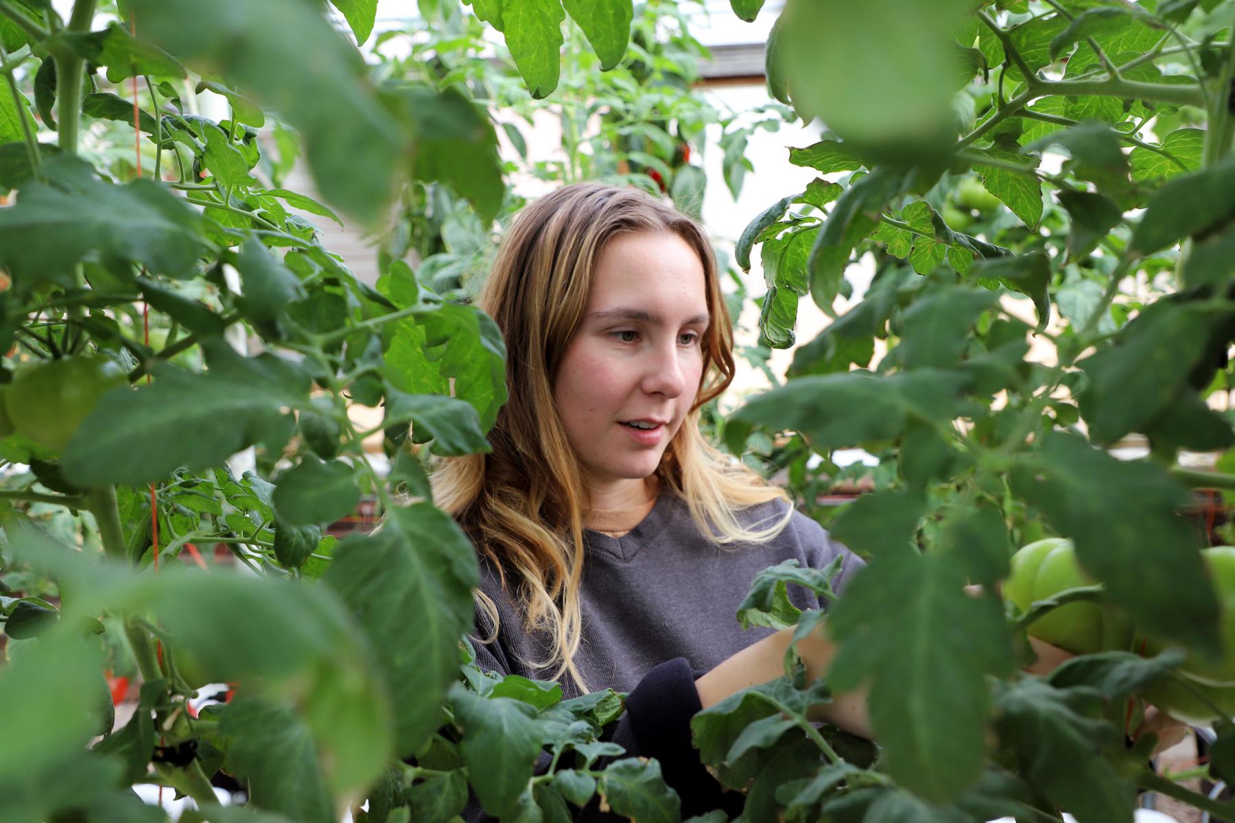  Grace Ruff, senior plant and landscape systems major