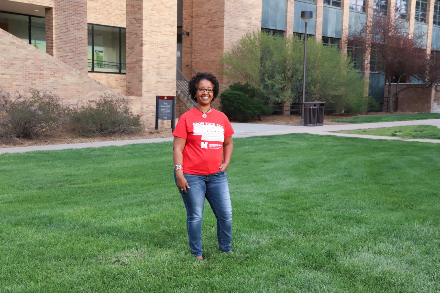 Martha Mamo, Professor and head of the Department of Agronomy and Horticulture