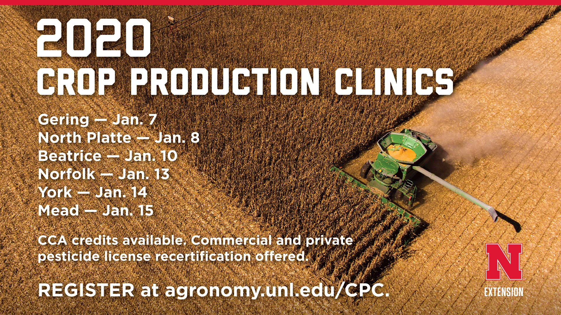 Nebraska Extension Crop Production Clinics