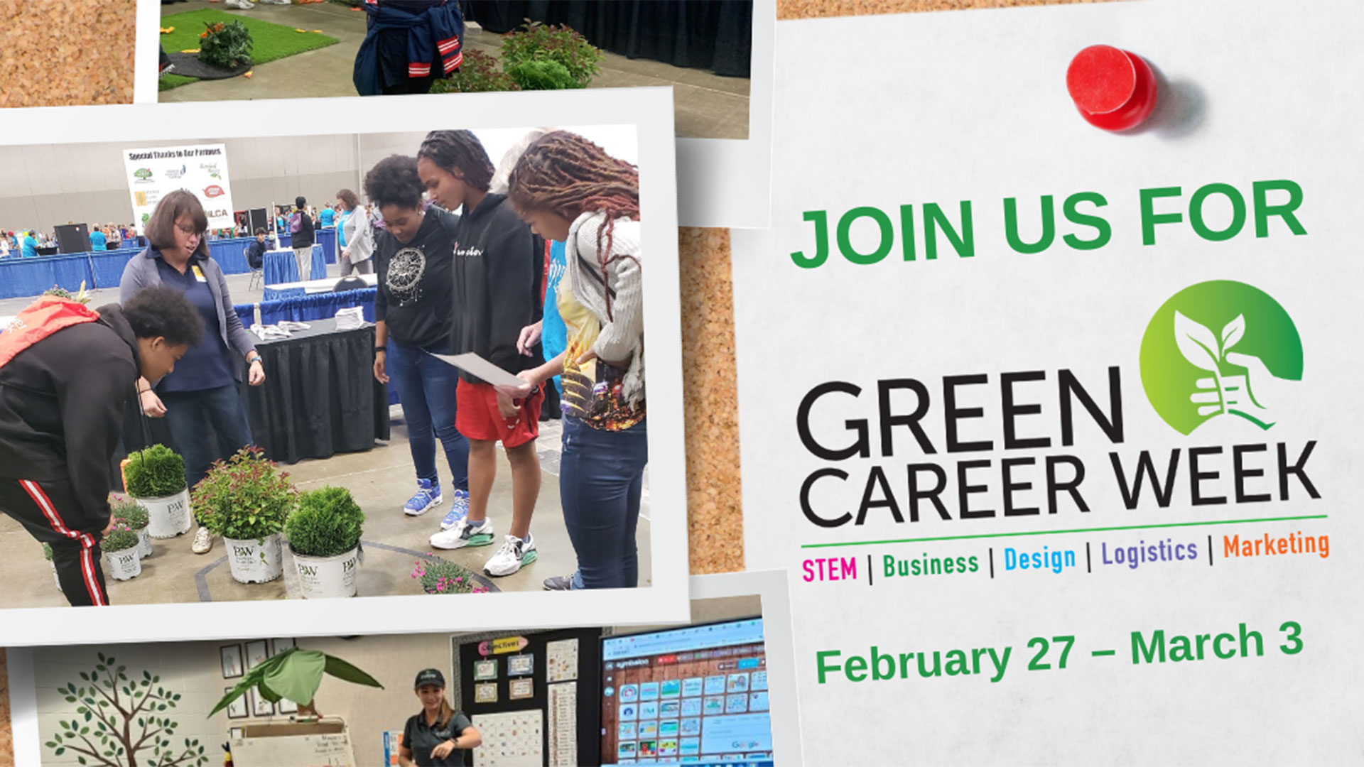 Green Career Week is Feb. 27 to March 3.