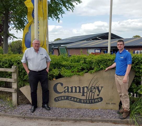 Lenihan at Campey Turf Care in England