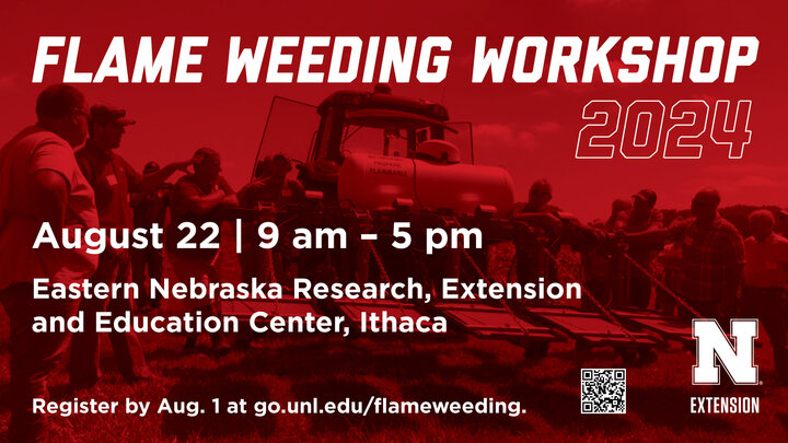 Flame Weeding Workshop to be held Aug. 22 at ENREEC