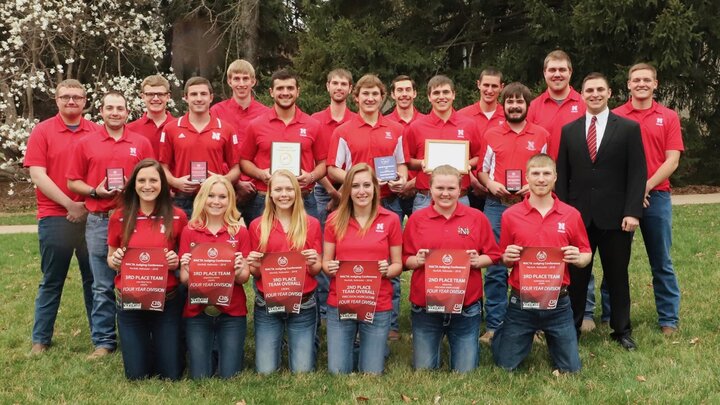 2018 University of Nebraska–Lincoln Crops Judging team