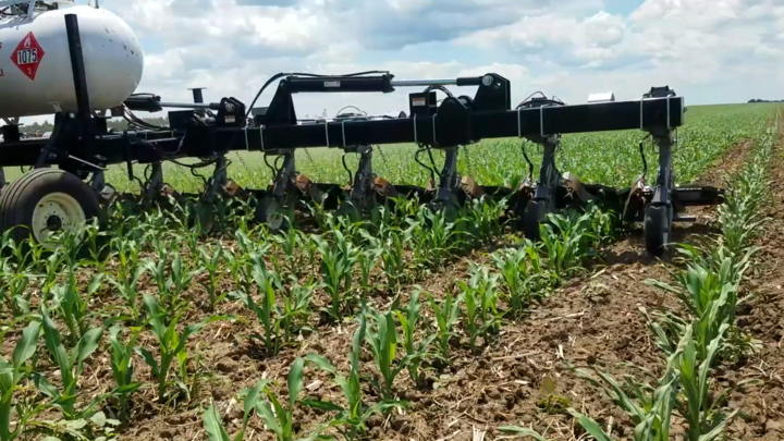 Agricultural Flaming Innovations developed equipment that uses heat for certified organic weed control. When mounted to a tractor, it directs propane-fueled flames at weeds, which wilt and die â leaving crops unaffected.