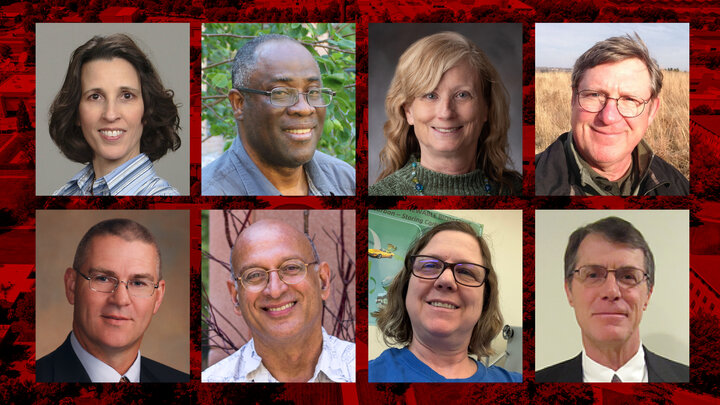 The USDA and the Departments of Agronomy and Horticulture and Plant Pathology will honor Lisa M. Durso, Serge J. Edmé, Deanna Funnell-Harris, Tim Kettler, Rob Mitchell, Gautam Sarath, Susan Siragusa-Ortman, and John Toy for their dedication and service.
