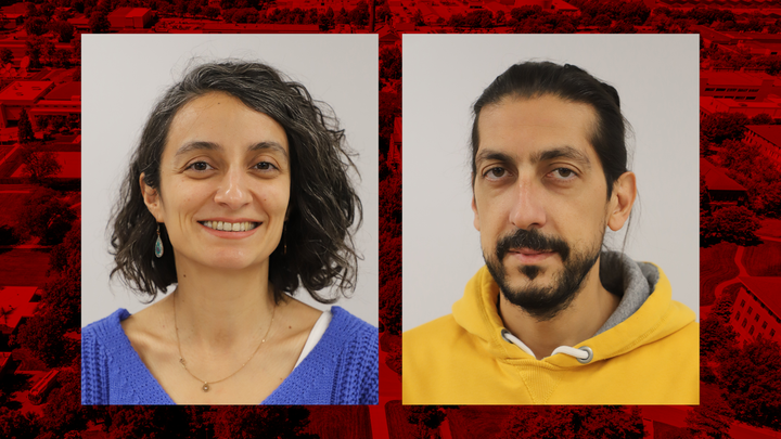 Sema Kaplan (left) and Mahmut Kaplan