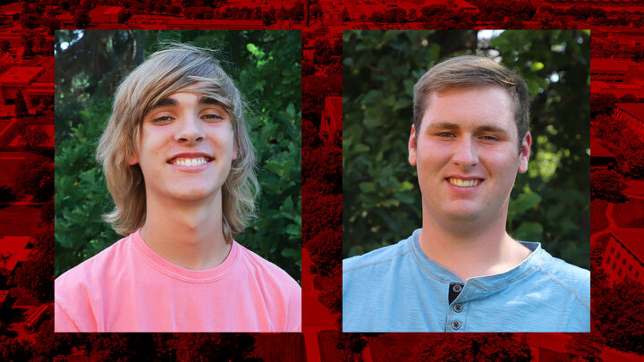 William Anderson (left) and Mason Rutgers