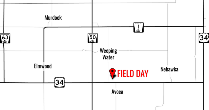 Thursday, Aug. 14 – Weeping Water, Nebraska (Rick Meyer farm)