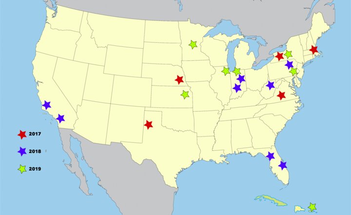 APS Participants USA MAP