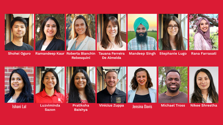 14 graduate students earn fellowships and awards