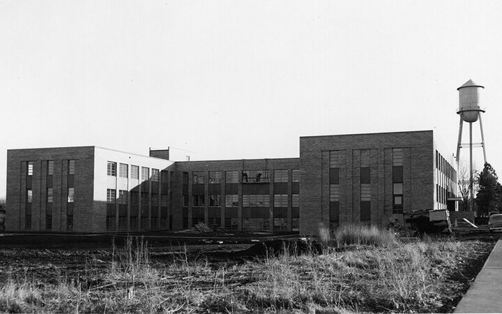 Agronomy Hall (currently Keim Hall) opened in 1952.