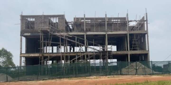 Rwanda construction site