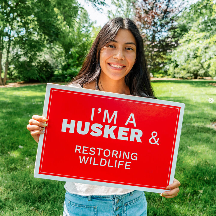 At her internship with Nebraska Wildlife Rehabilitation this summer, Nia has a lot of mouths to feed. Nia, who connected with Nebraska Wildlife Rehab through the CASNR job fair, is commuting to the Omaha-based rescue service five days a week to immerse herself in her passion.