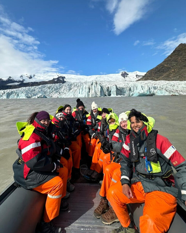This past June, SGIS's Geography Field Tour (GEOG 497/897) ventured to the land of fire and ice in the "Eco-Exploration & Sustainability in Iceland" course! 👀Stay tuned throughout the semester as we revisit our seismic experiential learning!