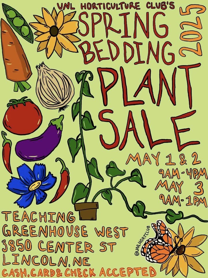 UNL Horticulture Club Plant Sale is May 1-3