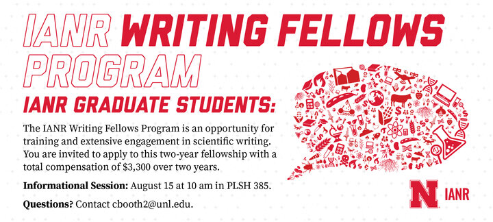 IANR Writing Fellows Program ad