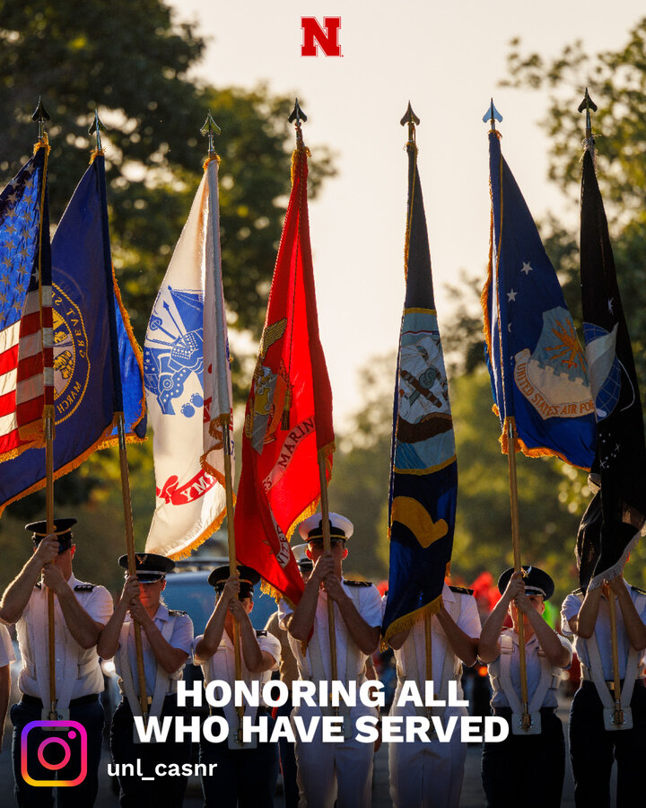Today and every day, we honor those who have served our country. Thank you to the veterans in our CASNR community and beyond for your courage and dedication!