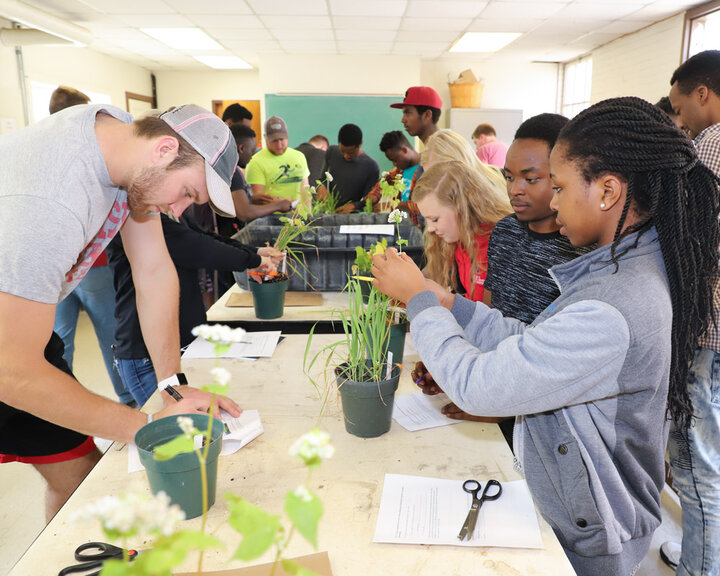 plant science lab