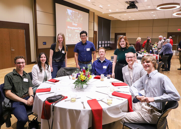 Students at 2025 Spring Banquet