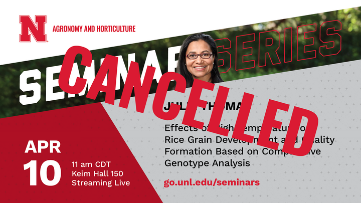 Seminar - Julie Thomas - cancelled