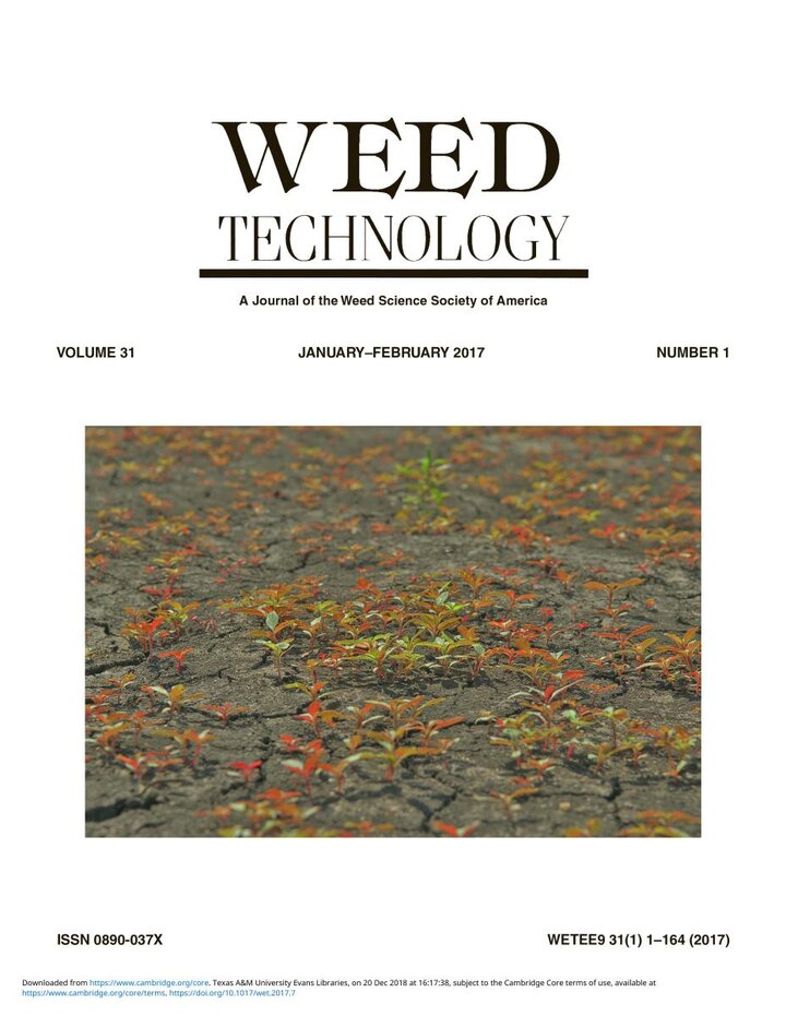 Weed Technology journal