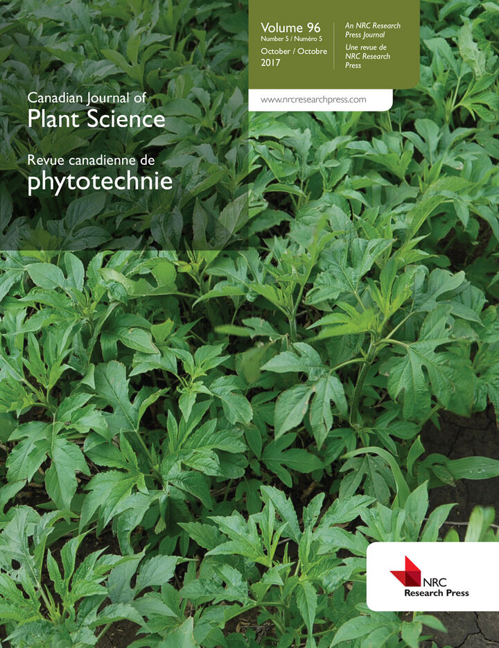 Canadian Journal of Plant Science