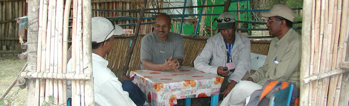 men in meeting