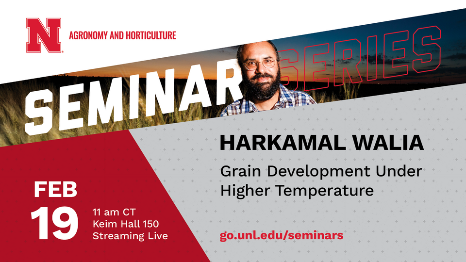 Harkamal Walia 2026 seminar ad