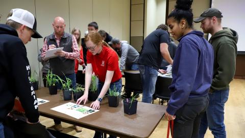 The University of Nebraska–Lincoln Agronomy Club hosted their annual Experience Agronomy Day for high school students and Nebraska FFA chapters on Feb. 25 in the Nebraska East Union.